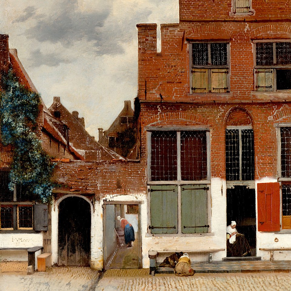 Ян Вермеер. «Маленькая улица». 1657‒1658. Фото: Rijksmuseum Amsterdam/Google Art Project