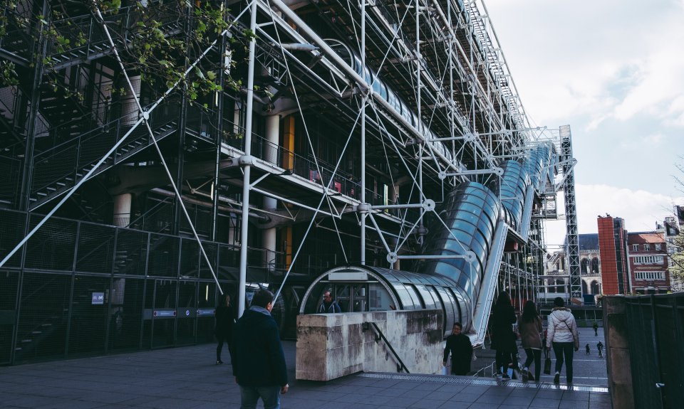 Национальный центр искусства и культуры Жоржа Помпиду в Париже. Фото: Caleb Maxwell/Unsplash