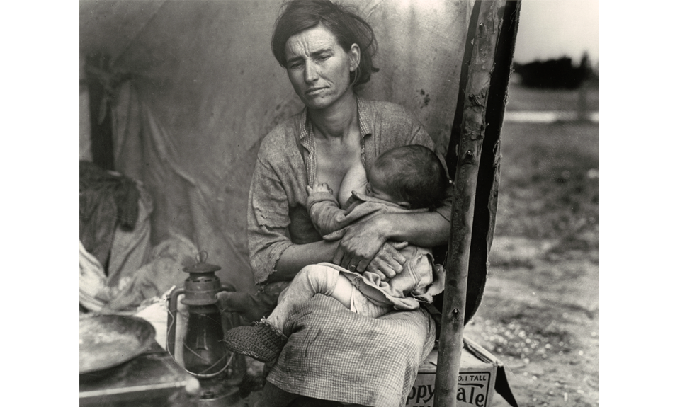 Доротея Лэнг. «Мать-переселенка». 1936. Фото: National Gallery of Art, Washington