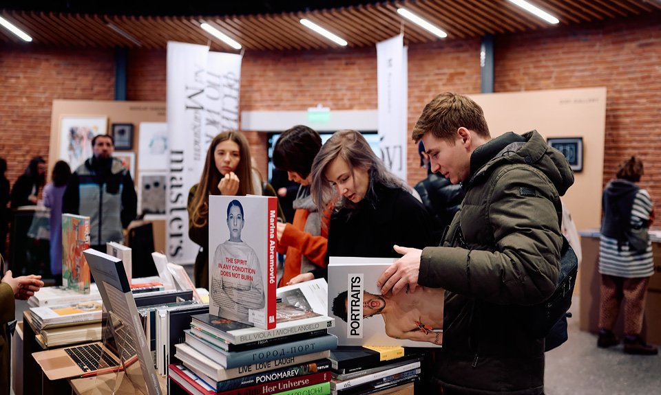 Фестиваль книг по искусству — совместный проект школы masters и Ad Marginem в Санкт-Петербурге. Фото: Денис Денисов/masters