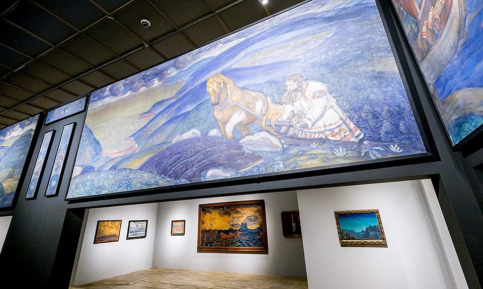 Выставка «Николай Рерих» в Третьяковской галерее. Фото: Иван Новиков-Двинский / ГТГ