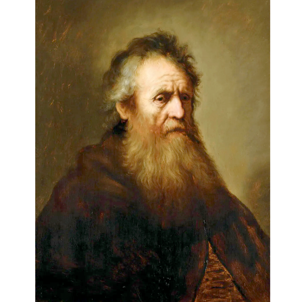 «Старик», которого теперь приписывают Рембрандту. Фото: Lutz Ebhardt/Schloss Priedenstein