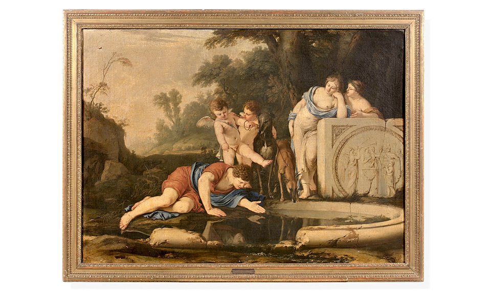 Лоран де Ла ир. «Нарцисс». Около 1640. Фото: Christie’s