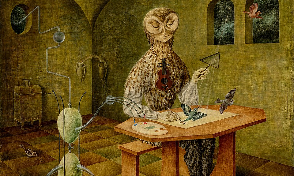 Ремедиос Варо. «Сотворение птиц». 1957. Фото: Rodrigo Chapa/Museo de Arte Moderno. INBAL/Secretaría de Cultura/Remedios Varo, Artists Rights Society (ARS), New York / VEGAP, Madrid