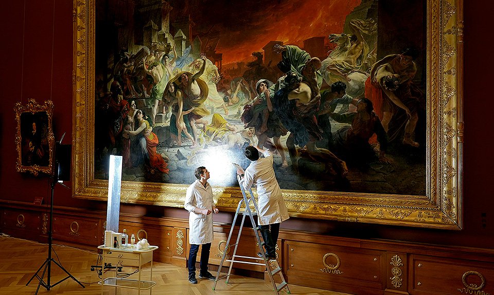 Последний день Помпеи» уходит на реставрацию | The Art Newspaper Russia —  новости искусства