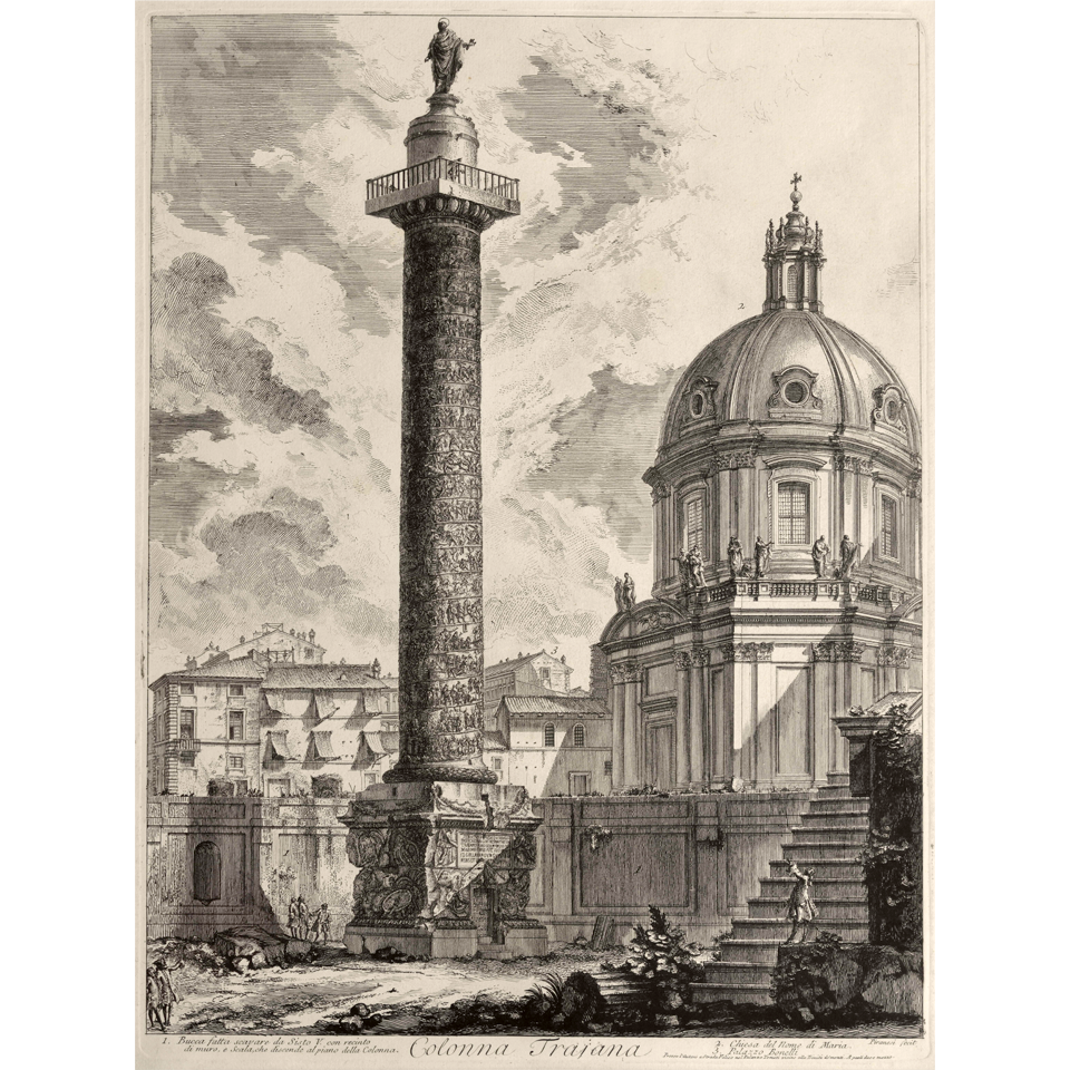 Джованни Баттиста Пиранези. «Колонна Траяна». 1750-е.  Фото: архив Максима Атаянца
