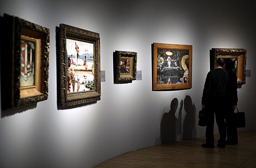 На выставке Василия Верещагина  в Третьяковской галерее. Фото: Михаил Терещенко/ТАСС