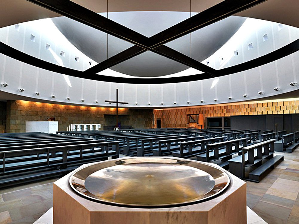 Церковь Святого Максимилиана Кольбе в Бергамо. Фото: Gregotti Associati International / Bergamo, Italy