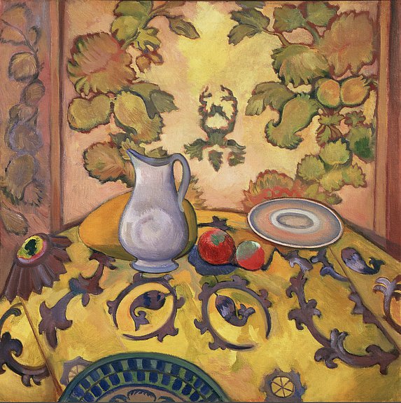 Натюрморт с сюзане. 1913. Холст, масло. 86 х 87