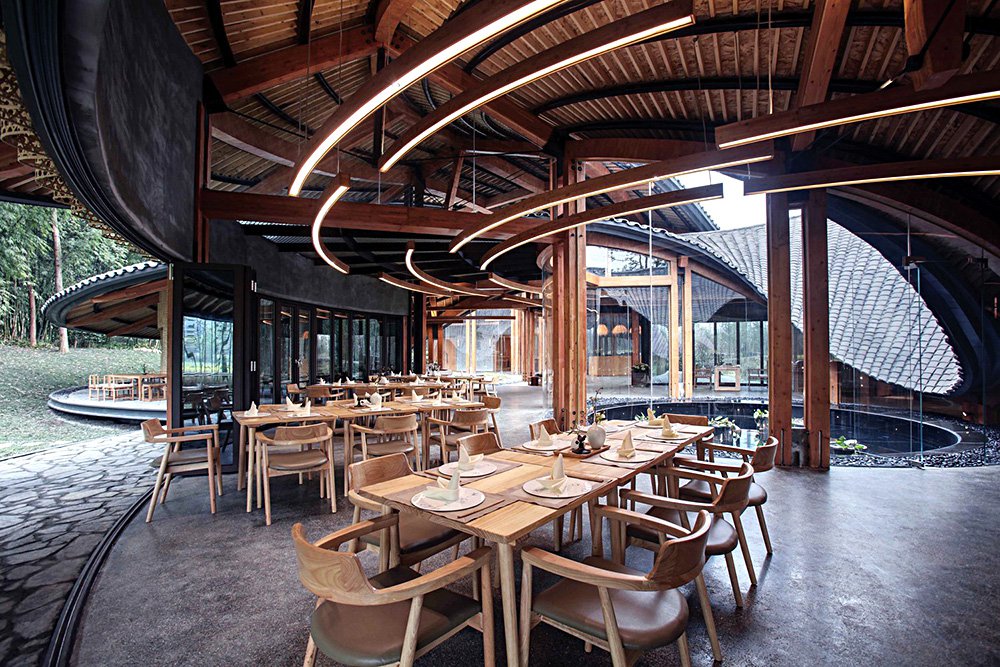 Культурный центр Bamboo Craft Village. Архитектор Филип Юань. Фото: Archi-Union Architects. Photograph by Bian Li