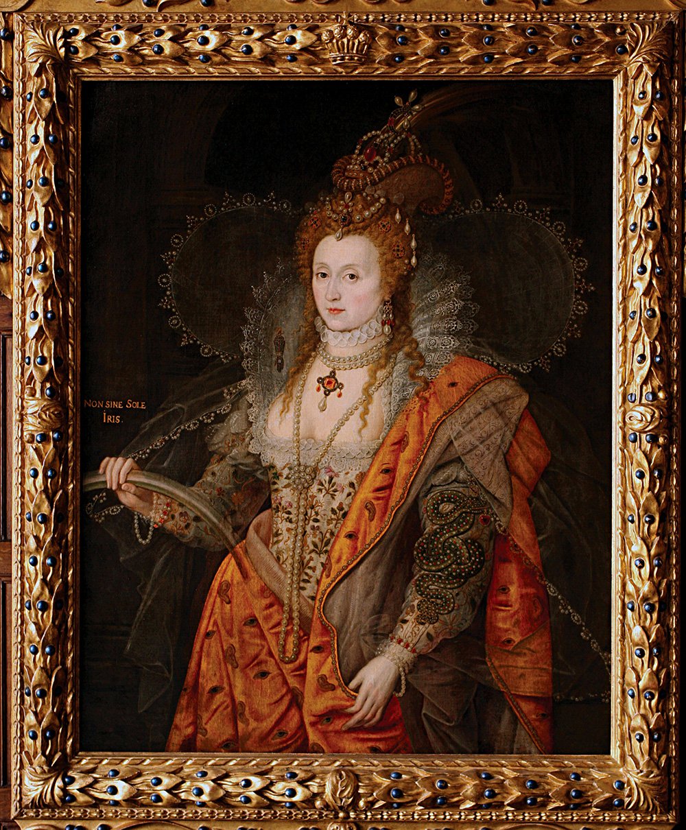 Неизвестный художник. «Портрет с радугой». Около 1600–1602. Фото: Historic Royal Palaces Courtesy of St Faith's Church