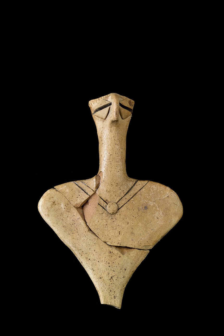 Глиняный амулет. Гонур-Депе. Конец III – середина IV тыс. до н. э. Фото: Herlinde Koelbl / Staatliches Museum Turkmenista