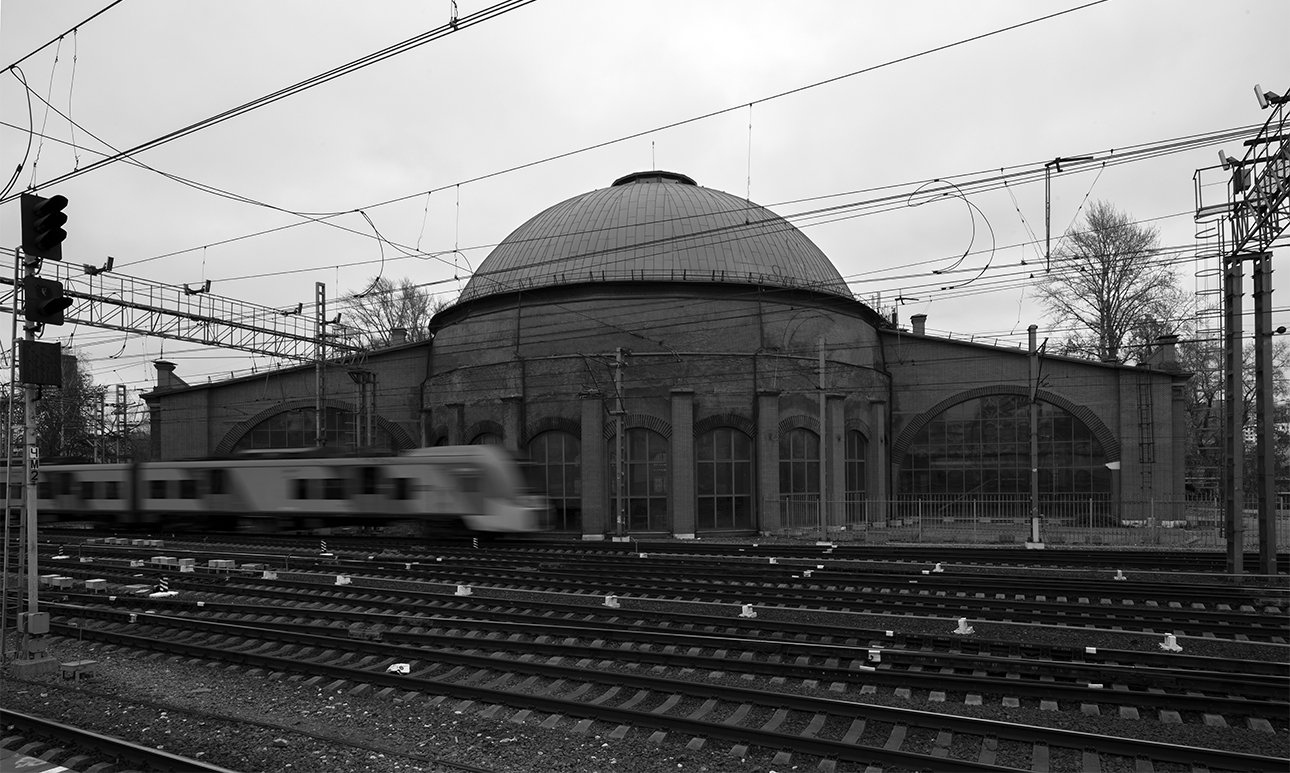 Круговое депо Николаевской железной дороги.   Фото: ТОН-ЦЕНТР