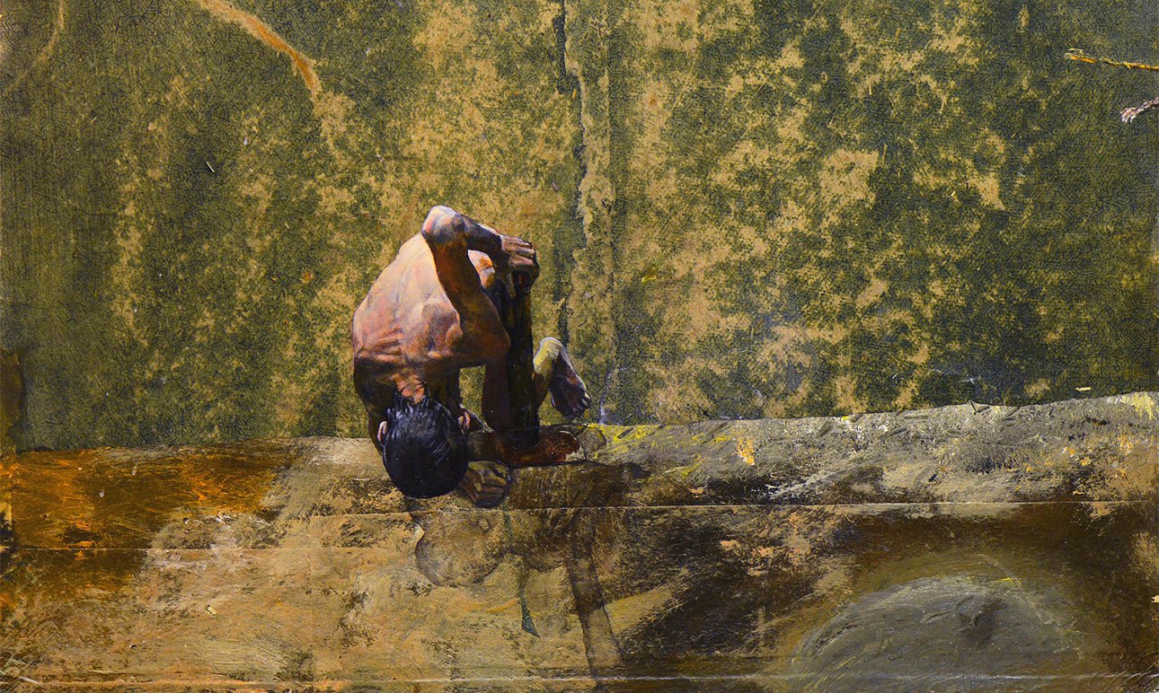 Егор Щаблыкин. «Олимпийский резерв I». JOY GALLERY. Фото: Зимний маркет 1703