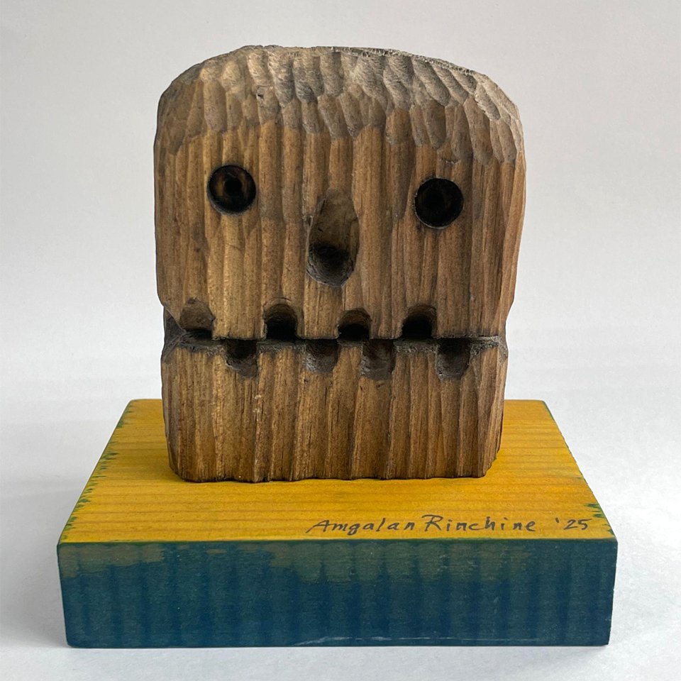 Амгалан Ринчинэ. «Онгон 12». Из серии «Онгоны». СССХ. Фото: Зимний маркет 1703