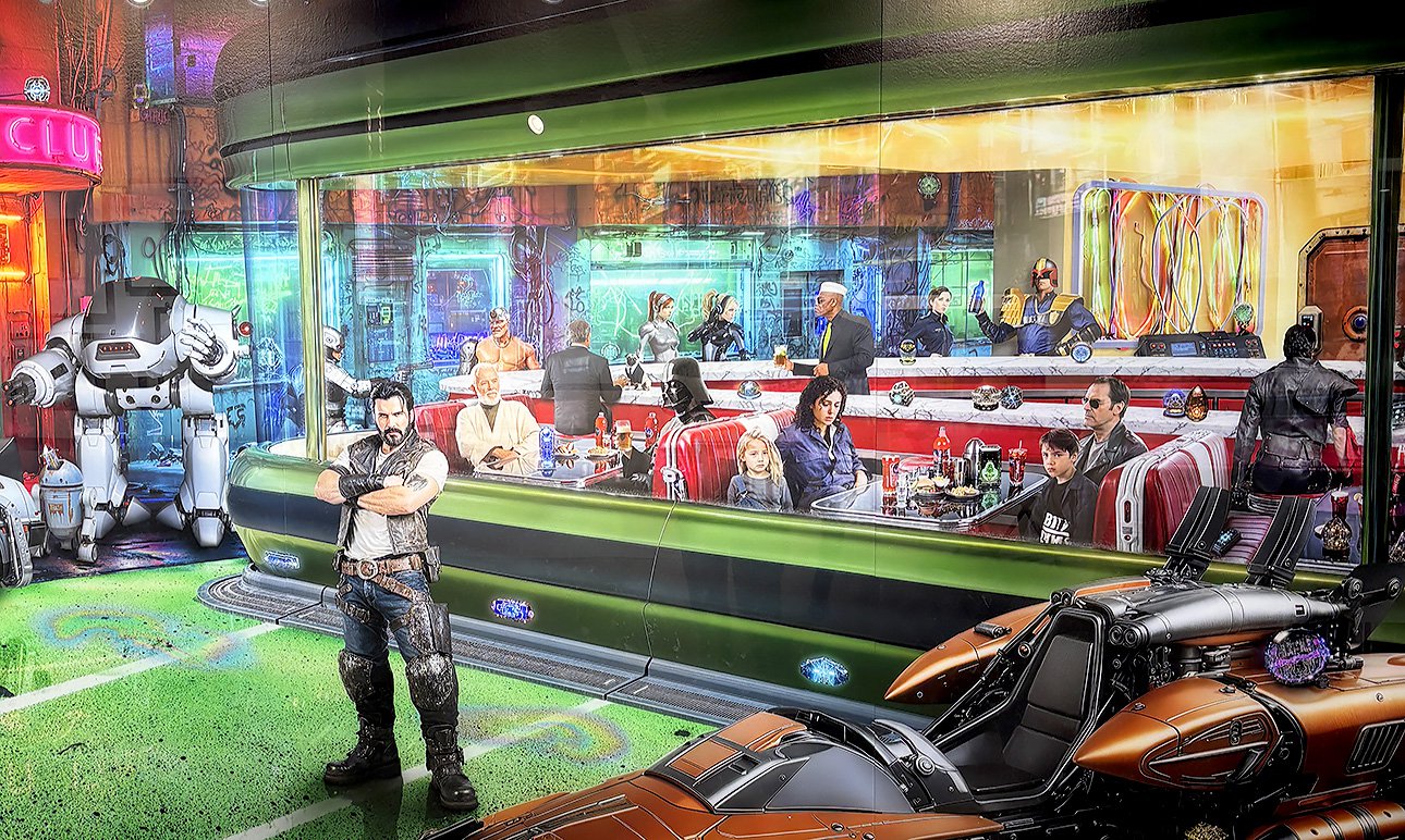 Арт-группа ГрОМ. «Вселенский перекресток». 2025. Фото: Алена Лапина