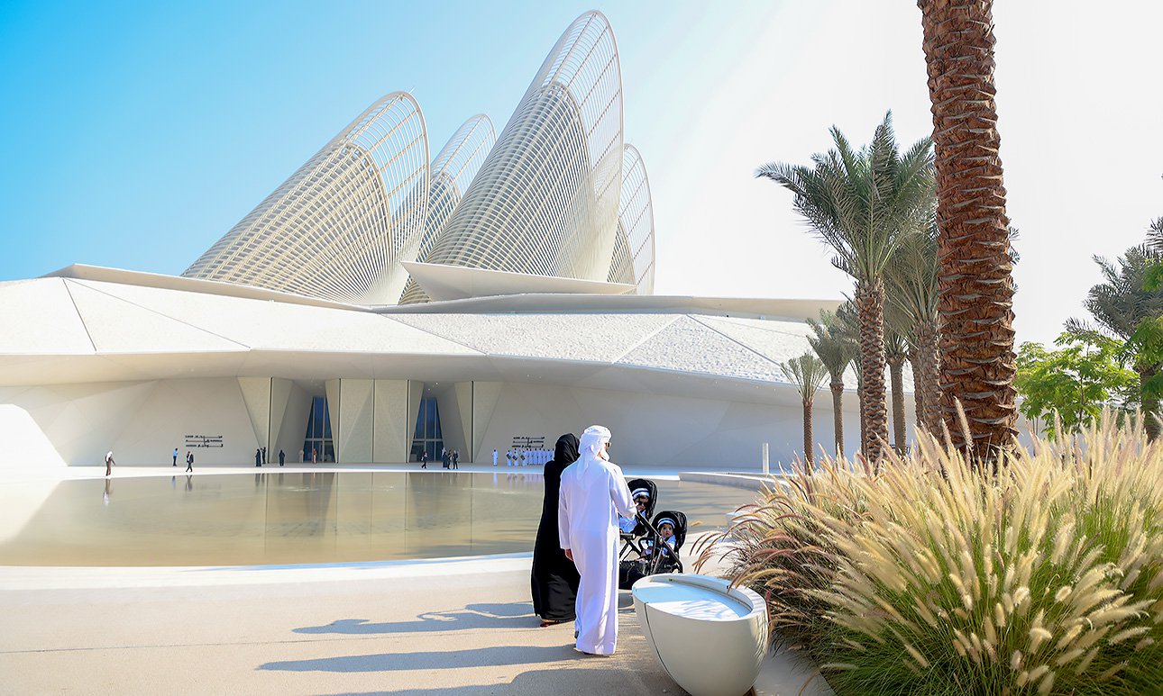 Национальный музей шейха Заейда (ZNM).    Фото: Zayed National Museum