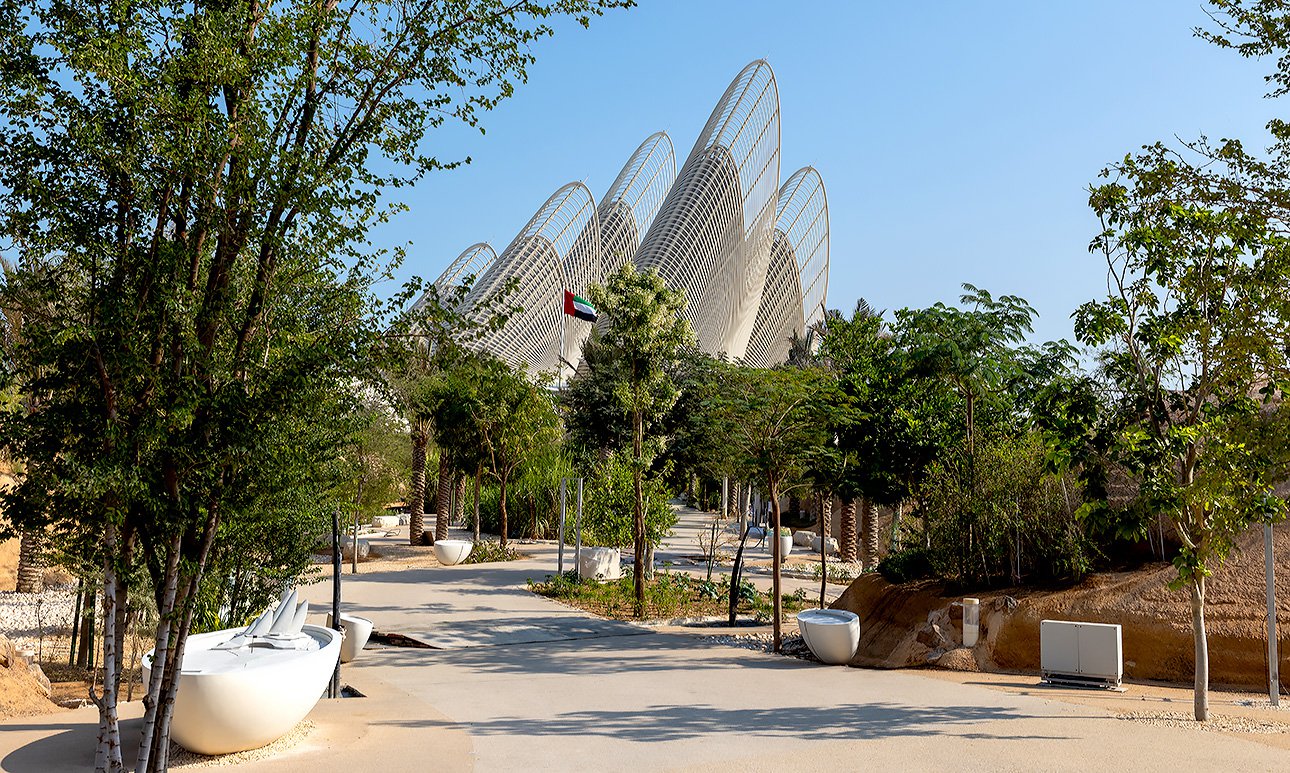 Здание Национального музей шейха Заейда создано легендарным бюро Foster + Partners.   Фото: Zayed National Museum
