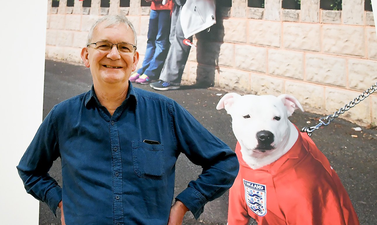 Мартин Парр на открытии своей выставки «Только человек» в Национальной портретной галерее в Лондоне.  6 марта 2019 года.  Фото: Andy Rain/EPA/ТАСС