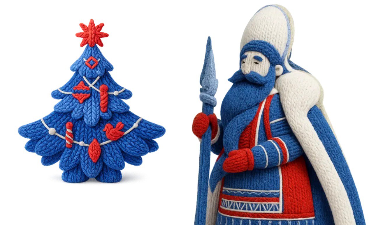 Авторские иллюстрации проекта «Новогодничайте с домашним театром» от ВТБ. Фото: ВТБ