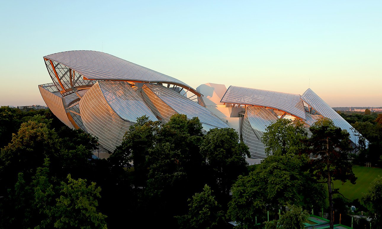 Фонд Louis Vuitton в Париже.  Фото: Louis-Marie Dauzat/The Fondation Louis Vuitton