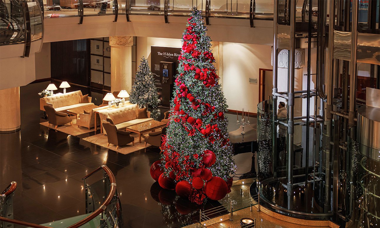 Лобби отеля «Арарат Парк Хаятт Москва».  Фото: «Арарат Парк Хаятт Москва»