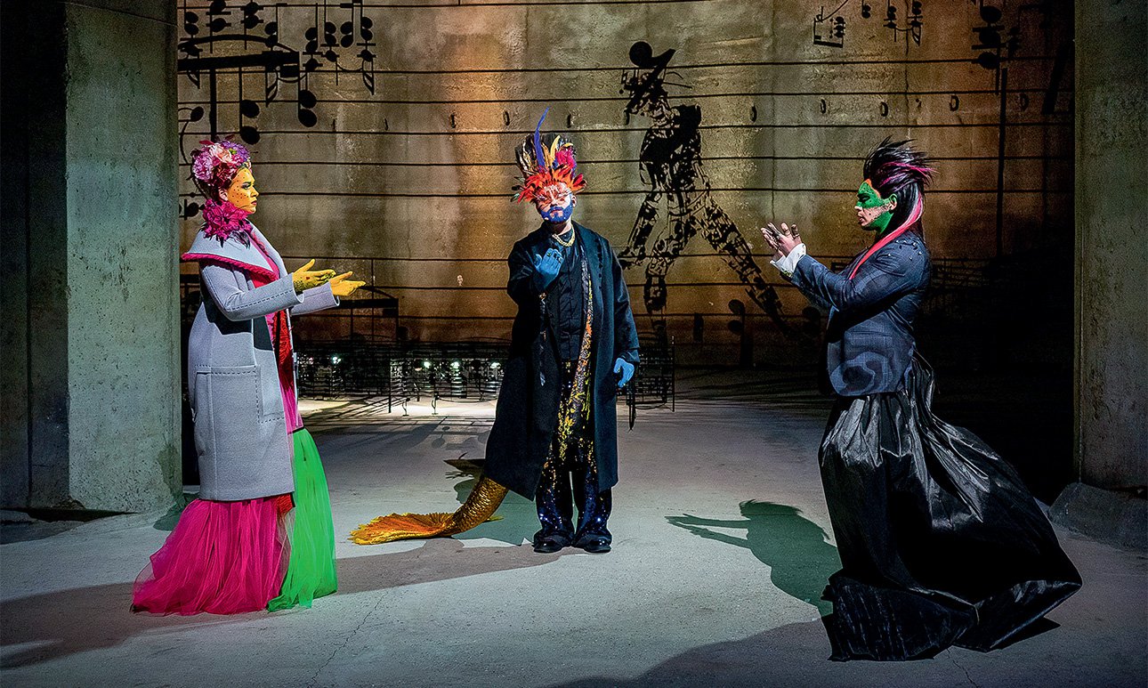 Книга висячих садов. Вокальный спектакль­-променад.  Фото: Андрей Безукладников