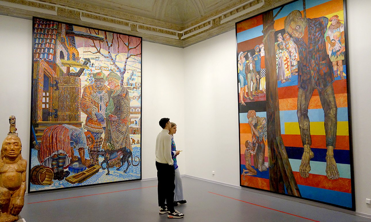 Выставка «Школа Филонова» в Русском музее.  Фото: Государственный Русский музей