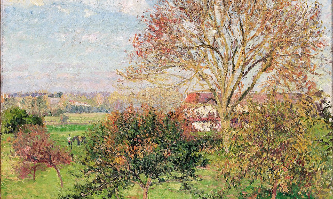 Камиль Писсарро. »Осеннее утро в Эраньи». 1897. Фото: ГМИИ им. А.С.Пушкина