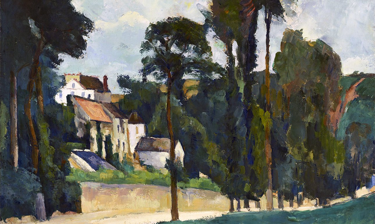 Поль Сезанн. «Дорога в Понтуазе». 1875–1877.  Фото: ГМИИ им. А.С.Пушкина