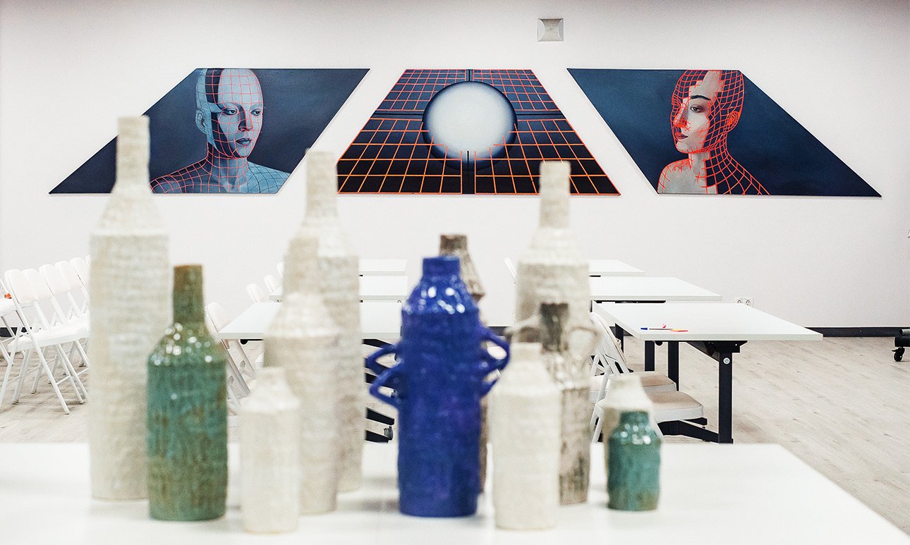 Экспозиция выставки «Предисловие» в «Московских мастерских» Фото: Агентство креативных индустрий Москвы