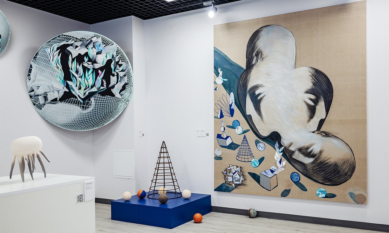 Студия художницы Елизаветы Тульчинской.  Фото: Агентство креативных индустрий Москвы