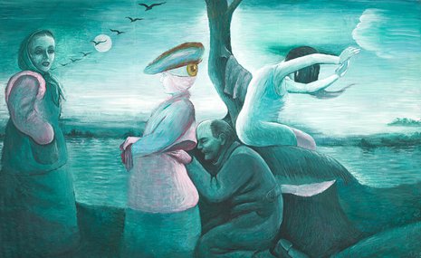 Картины-ребусы Льва Повзнера снова в галерее Alina Pinsky