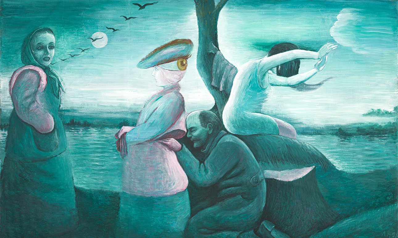 Лев Повзнер. «Случай в Разливе». 2000.  Фото: Alina Pinsky Gallery