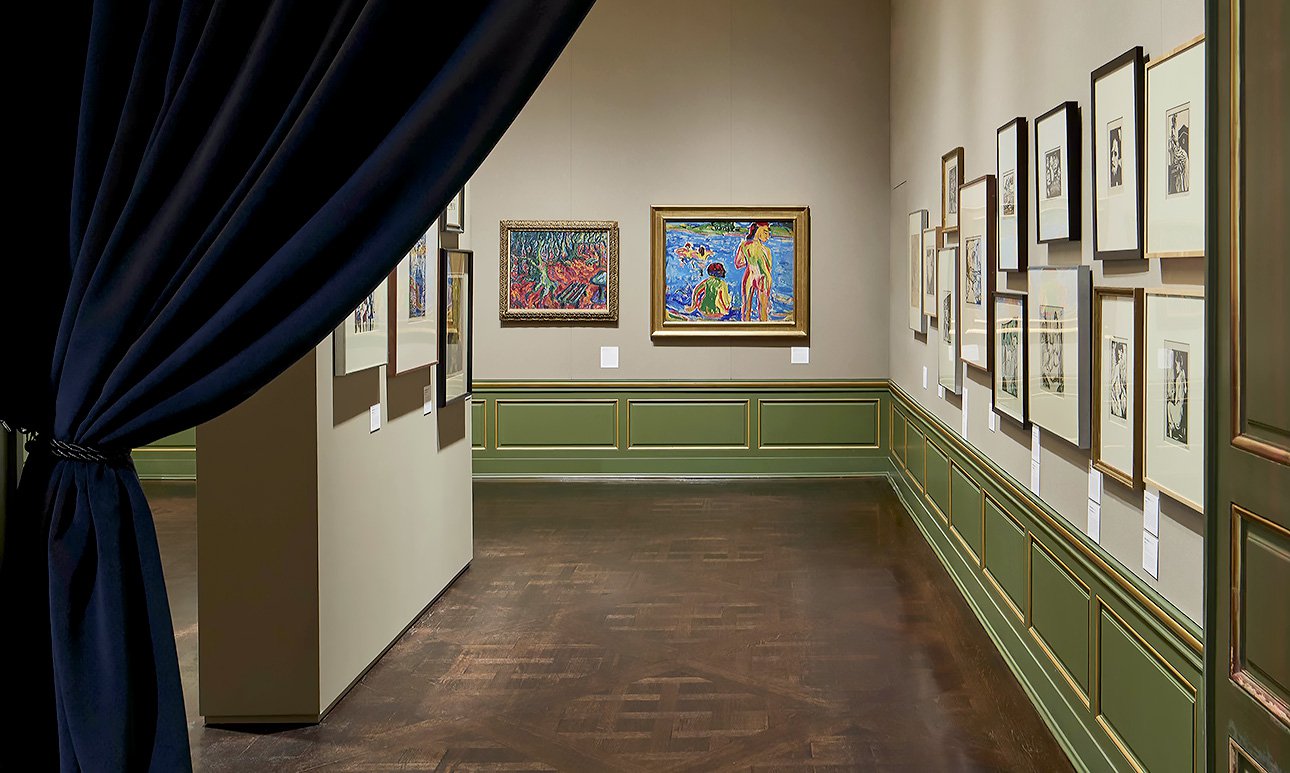 Выставка «Эрих Хеккель» в в Новой галерее.  Фото: Annie Schlechter/Neue Galerie New York