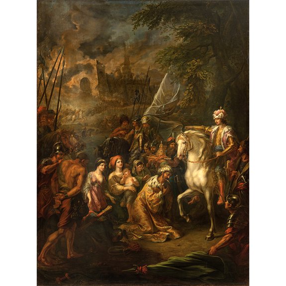 Григорий Угрюмов. «Взятие Казани Иваном Грозным 2 октября 1552 года». 1799. Фото: Государственный Русский музей