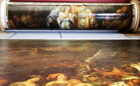 Реставрация картин Григория Угрюмова стала школой для будущих специалистов