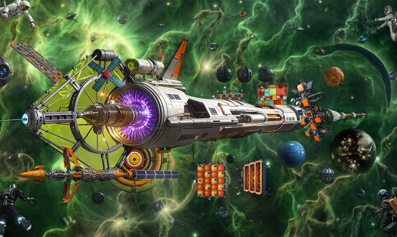 Арт-группа «ГрОМ». «Кандинский/1926». 2025. Фото: ЦВК Béton