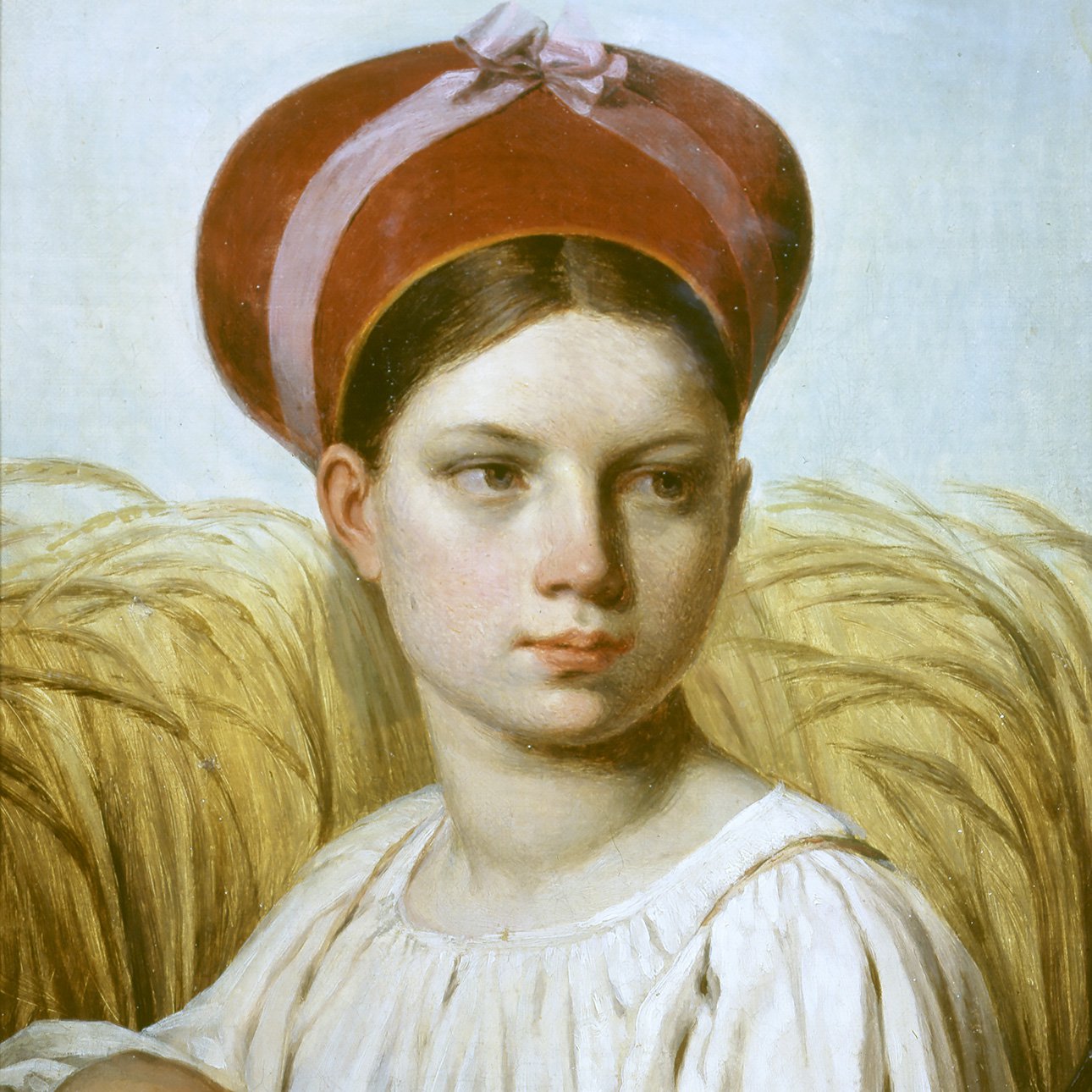 Алексей Венецианов. «Жница». Середина 1820-х.  Фото: Государственный Русский музей