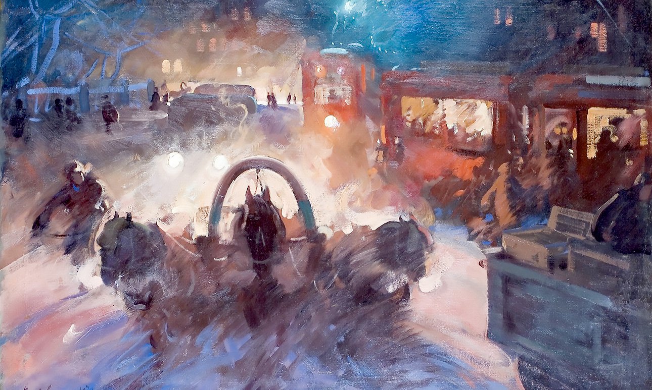 Василий Сварог. «Город-тройка».  Фото: Новгородский музей-заповедник