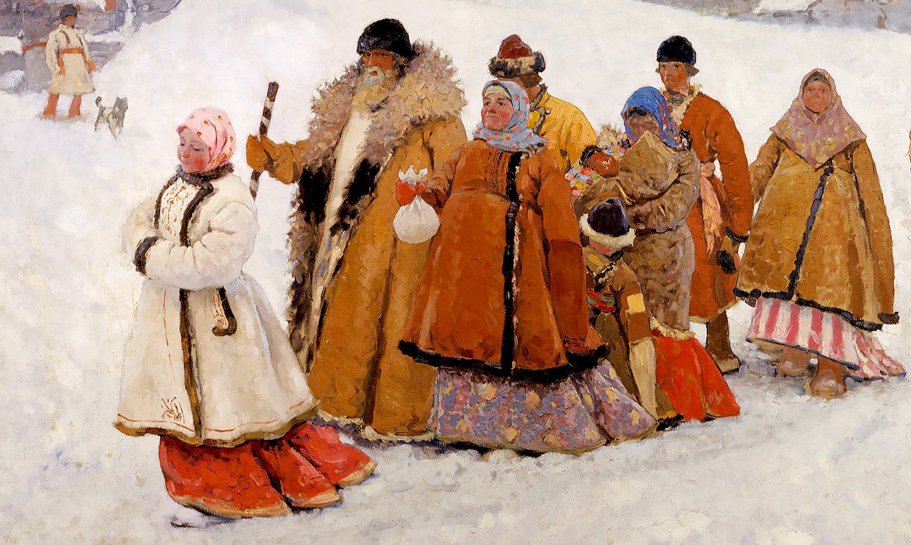 Сергей Иванов. «Семья». 1907.   Фото: Государственная Третьяковская галерея