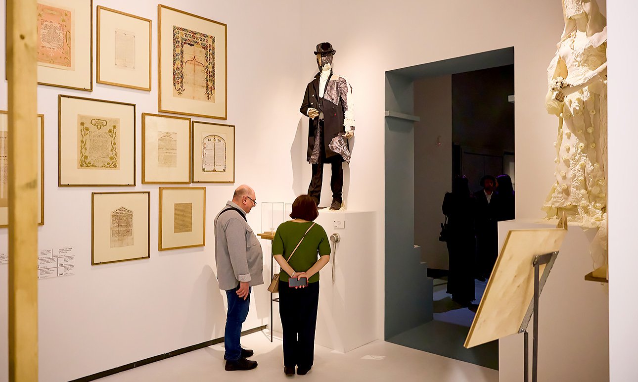 Выставка «Еврейская свадьба. Друг для друга с начала времен» в Еврейском музее и центре толерантности. Фото: Еврейский музей и центр толерантности
