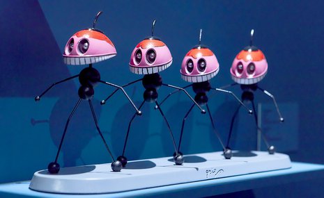 Ярко, празднично, безумно: выставка Владимира Грига в МАММ