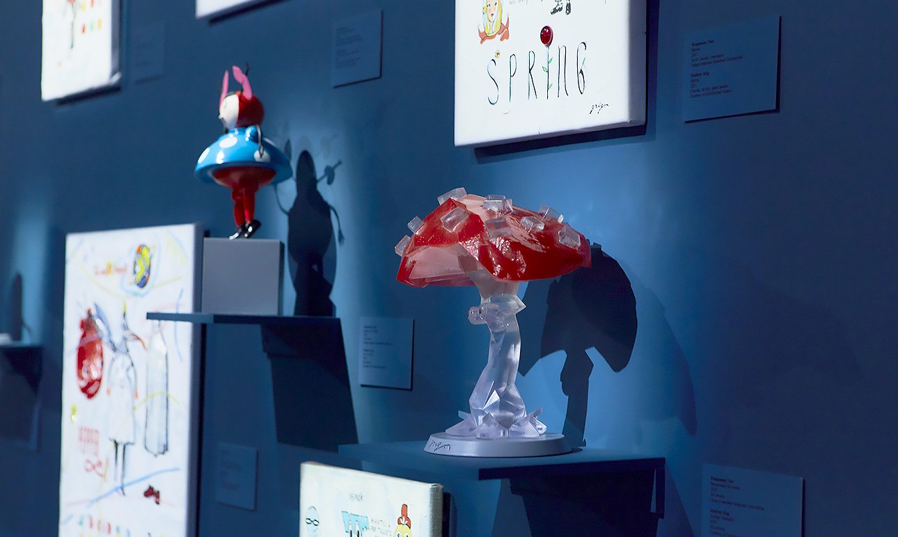 «Владимир Григ. Спасибо вам, что были снами» в Мультимедиа Арт Музее.  Фото: Анна Екомасова