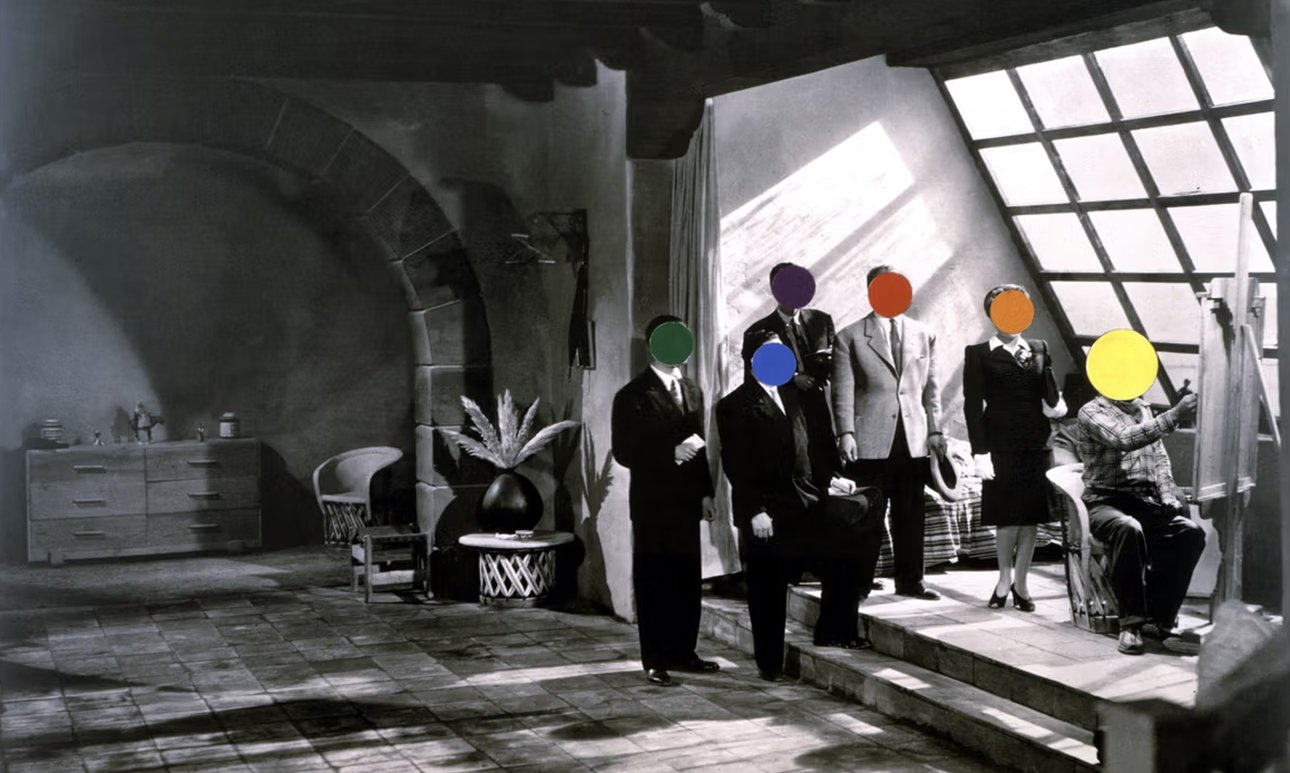 Джон Балдессари. The Studio. 1987.  Фото: John Baldessari Family Foundation