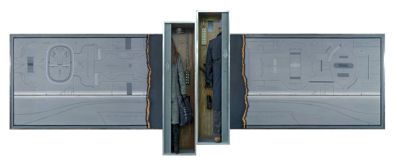 Владимир Янкилевский. «Триптих № 19. Адам и Ева. III». 2005. Фото: Собрание Шалвы Бреуса