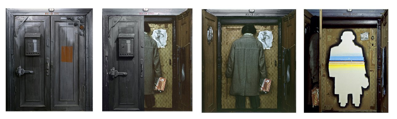 Владимир Янкилевский. «Дверь. Посвящается родителям моих родителей». 1972.  Фото: Le musée Maillol/Galerie Dina Vierny