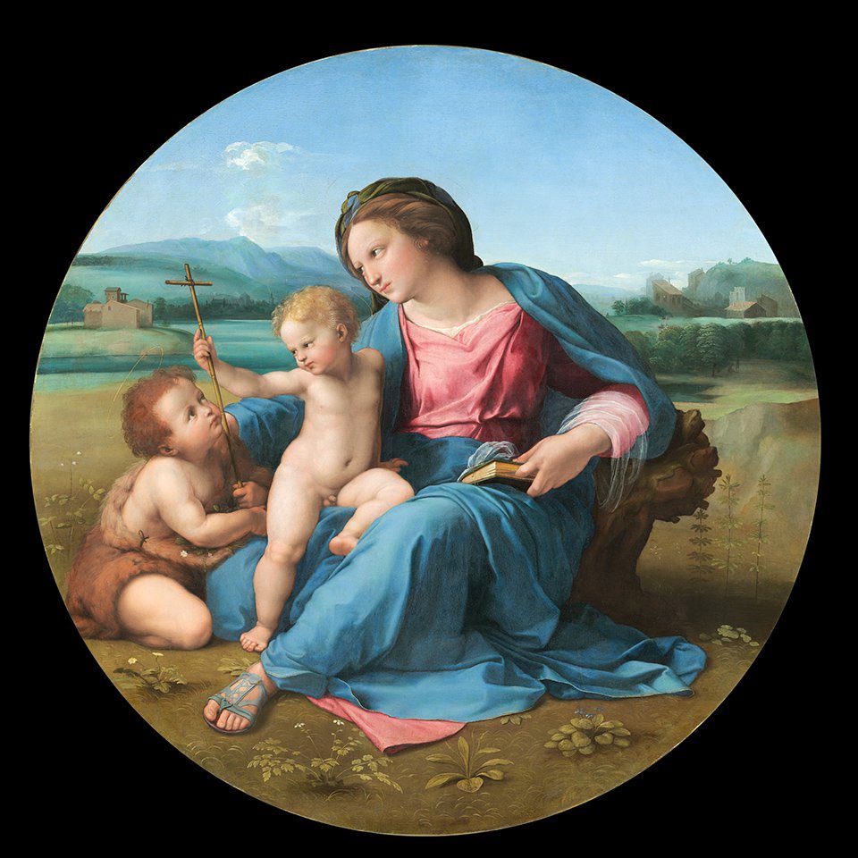 Рафаэль Санти. «Мадонна Альба». 1511.  Фото: National Gallery of Art