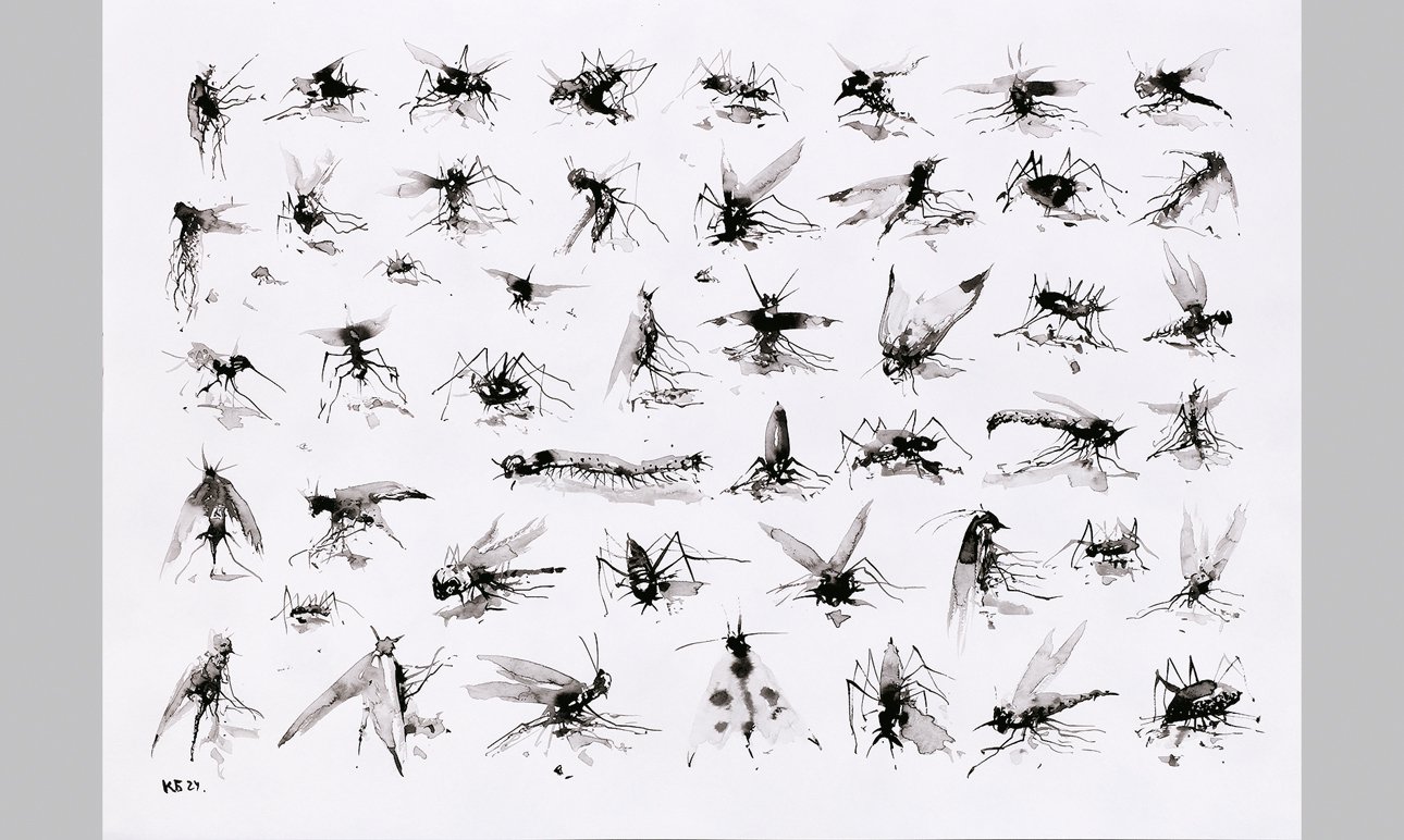 Константин Батынков. Из серии «Микрокосмос». 2024.  Фото: Крокин-Галерея