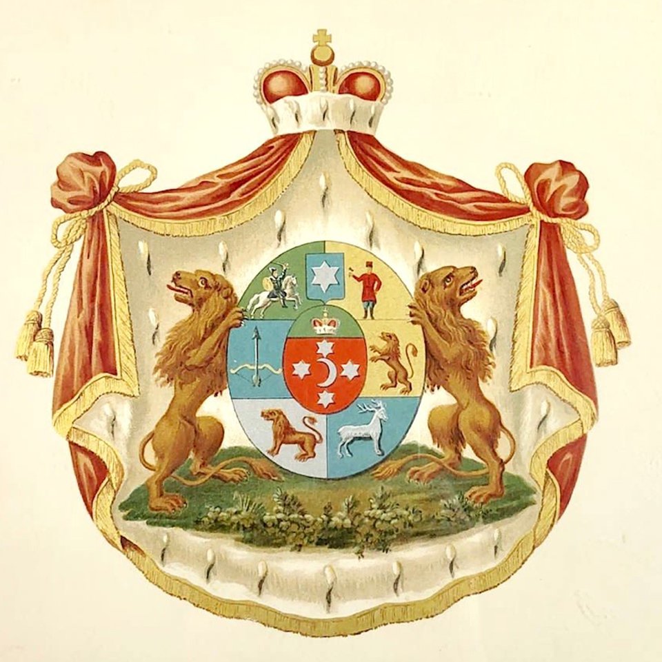 Герб князей Юсуповых.  Фото: Wikimedia Commons